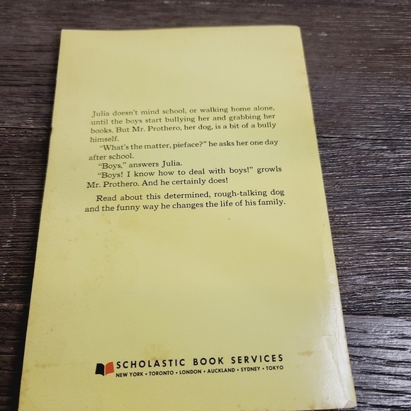 Vintage 70s Scholastic Paperback The Amazing Mr. Prothero by Honor Arundel - Picture 2 of 13